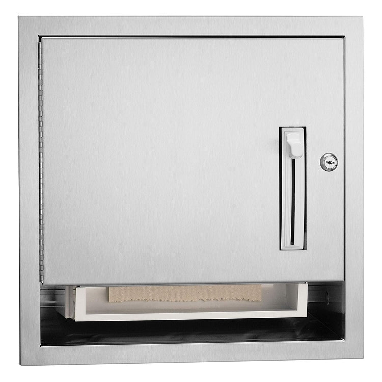 Bradley 2484-000000 Towel Disp- Roll- Rec, Towel Dispensers