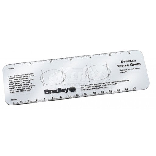 Bradley 269-1444 Eye Wash Tester Gauge, Service Part