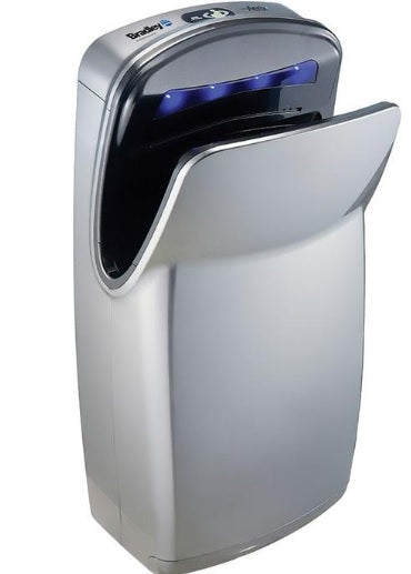 Bradley 2921-S0000H High Speed Vertical Dryer, Silver, Hand Dryers