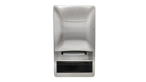 Bradley 2A00-100000 Towel Disp- Folded- Semi-Recessed, Towel Dispensers