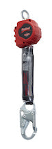 3M DBI SALA DBI/SALA 3100425 11' Protecta Rebel Single Leg Self Retracting Polyester Web Lifeline With Steel Snap Hook, Swiveling Anchorage And