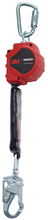 3M DBI SALA DBI/SALA 3100426 11' Protecta Rebel Single Leg Self Retracting Polyester Web Lifeline With Swiveling Steel Snap Hook, Swiveling