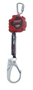 3M DBI SALA DBI/SALA 3100433 20' Protecta Rebel Single Leg Self Retracting Polyester Web Lifeline With Steel Rebar Hook, Swiveling Anchorage And