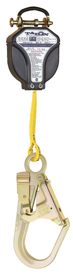 3M DBI SALA DBI/SALA 3101006 8' Talon Quick-Connect Self-Retracting Nylon Web Lifeline With 2-1/2 Self-Locking Steel Rebar Hook