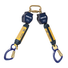 3M DBI SALA DBI/SALA 3101271 6' Nano-Lok Twin Leg Self-Retracting 3/4 Dyneema Polyester Web Lifeline With Aluminum Carabiners And Quick Connector