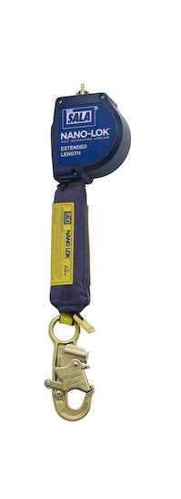 3M DBI SALA DBI/SALA 3101585 Nano-Lok Extended Length Self Retracting Lifeline, Self-retracting Lifelines