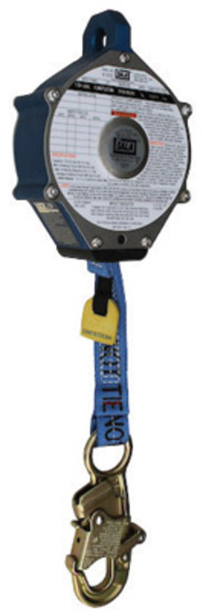 3M DBI SALA DBI/SALA 3103020 11' Ultra-Lok Self-Retracting 1 Nylon Web Lifeline With Self-Locking Swivel Snap Hook, Self-retracting Lifelines