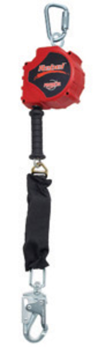 3M DBI SALA DBI/SALA 3590019 15' Protecta Rebel Single Leg Self Retracting Polyester Web Lifeline With 3/16 Galvanized Steel Wire Rope, Swiveling