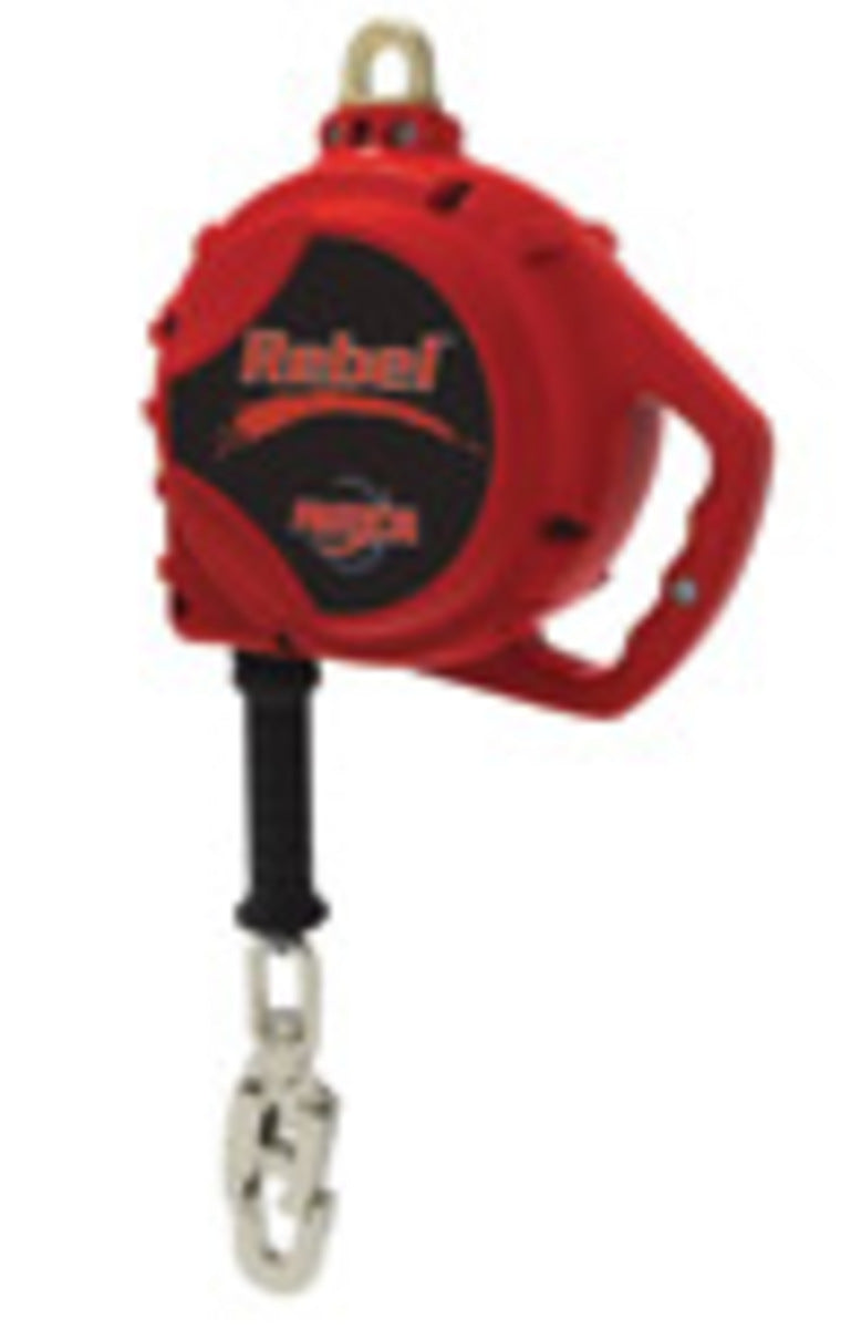 3M DBI SALA DBI/SALA 3590600 66' Protecta Rebel Self-Retracting 3/16 Galvanized Steel Wire Rope Lifeline With Aluminum Housing Swiveling Snap Hook