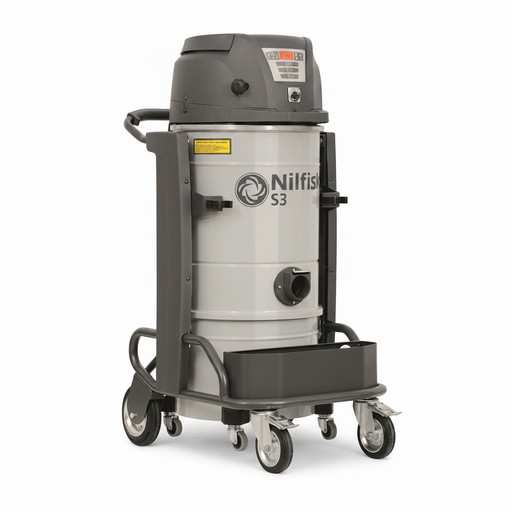 Nilfisk S3 120V 2400W HEPA 13 GAL VAC 4010300188, Industrial Vacuums