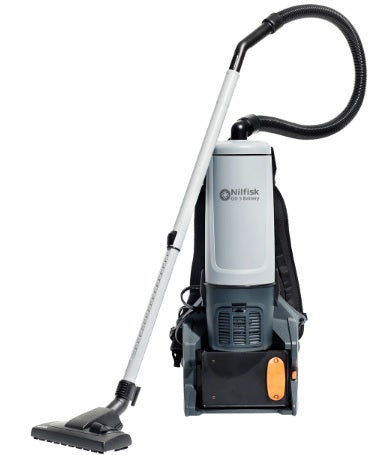 Nilfisk GD 5 Battery Backpack HEPA Vacuum 41600874, HEPA Vacuums