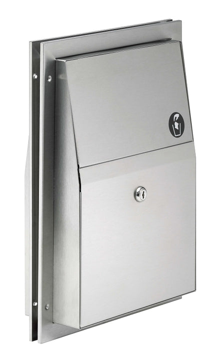 Bradley 4722-150000 Napkin Dispenser, 1.5 Gal, Surface