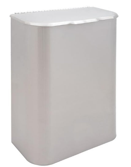 Bradley 4781-110000 Nap Disposal w Cover, Surf Mt, Napkin Disposals
