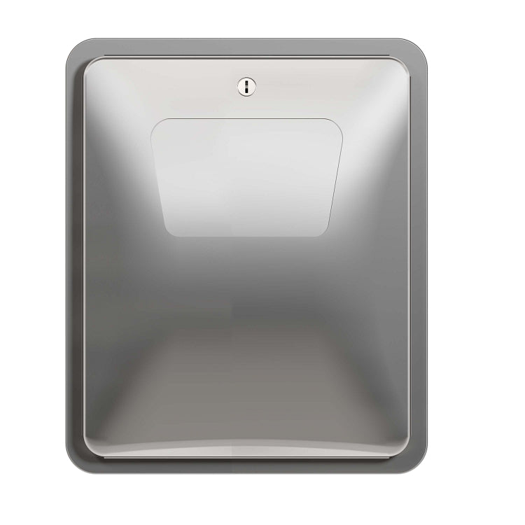 Bradley 4A00-000000 Napkin Dispenser, 1.5 Gal, Recessed, Napkin Disposals