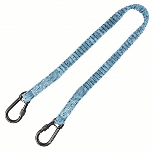 Falltech 5029C Aluminum Carabiner with choke-on loop, Tool Tethers