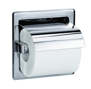 Bradley 5103-000000 Toilet Tissue Dispenser, Surface, Single, Toilet Paper Dispensers