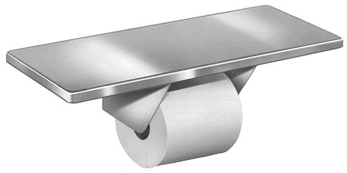 Bradley 5262-000000 Toilet Tissue Dispenser with Shelf