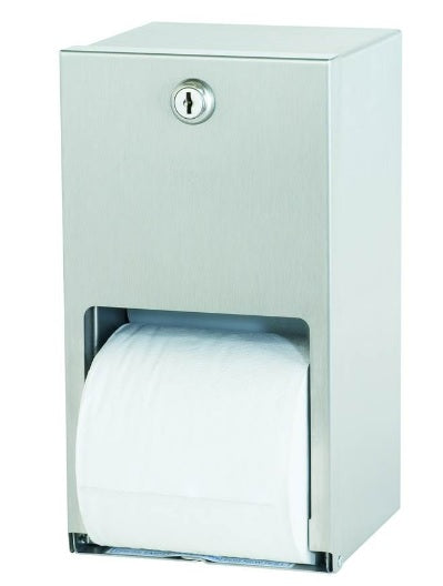 Bradley 5402-780000 Toilet Tissue Disp, Surface, Dual, Toilet Paper Dispensers