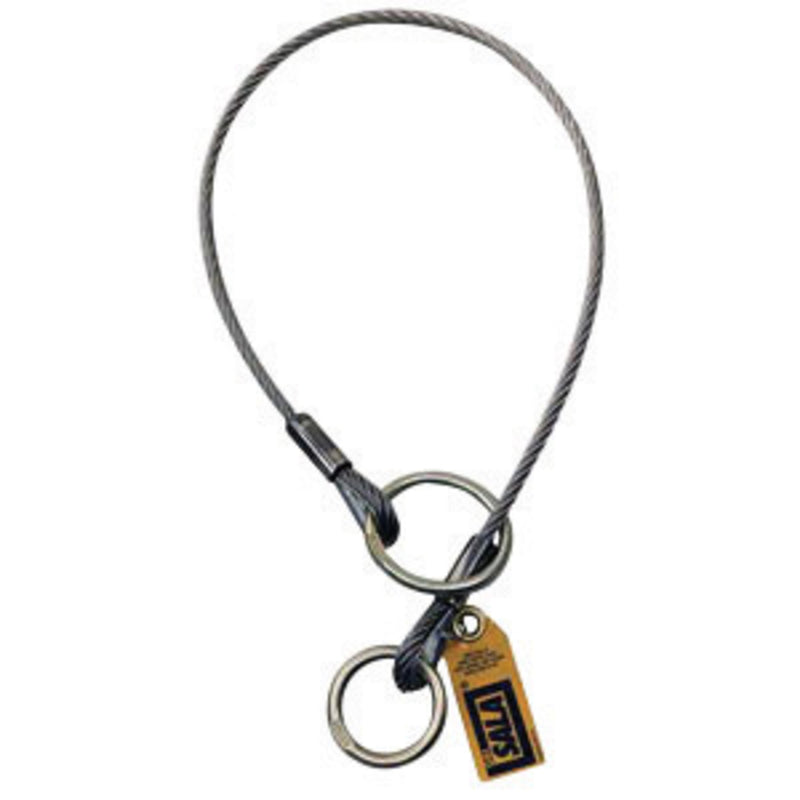 3M DBI SALA DBI/SALA 5900552 10' Stainless Steel Cable Choker With D-Ring, Anchorage Connectors