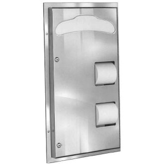Bradley 592-000000 Combi Seat Cover/TT Dispenser, Seat Cover Dispensers
