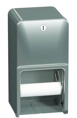 Bradley 5A10-110000 Toilet Tissue Dispenser, Surface, Dual, Toilet Paper Dispensers