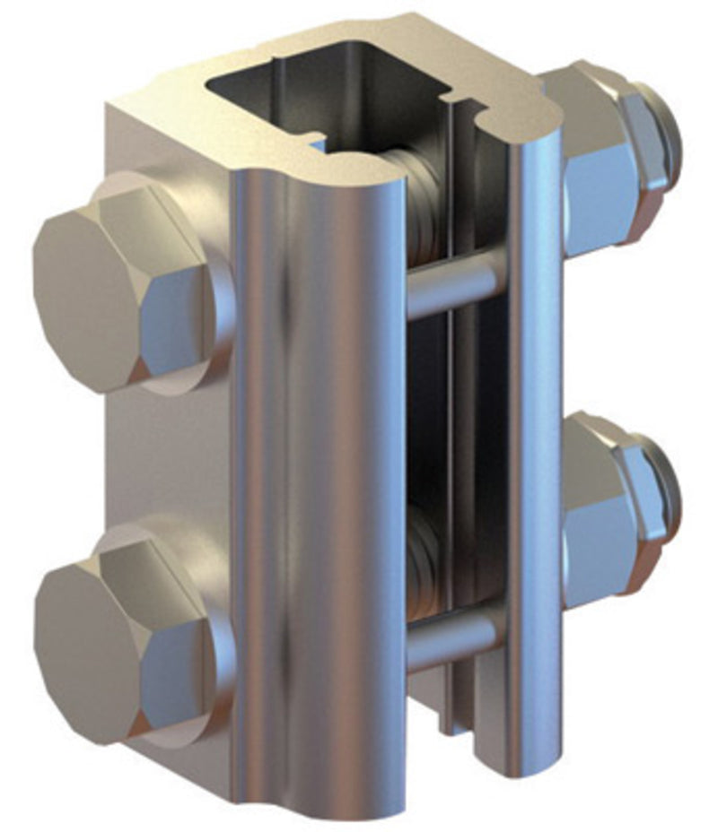 3M DBI SALA DBI/SALA 6000100 Railok 90 Aluminum And Galvanized Rail Joint With Fasteners, Ladder System Accessories