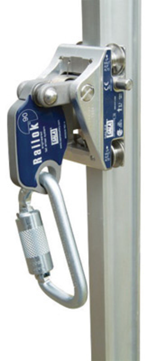 3M DBI SALA DBI/SALA 6000377 Railok 90 Vertical Aluminium Alloy Shuttle With Carabiner (For Use With Railok 90 Extruded Aluminum Rail)