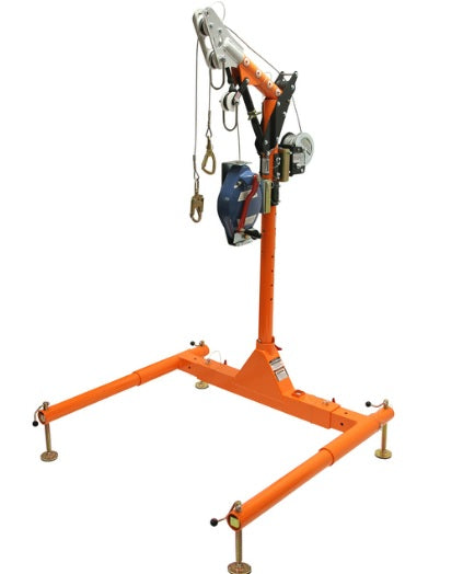 Falltech 6050428WR Davit System w/ Personnel Winch and 3-way SRL-R