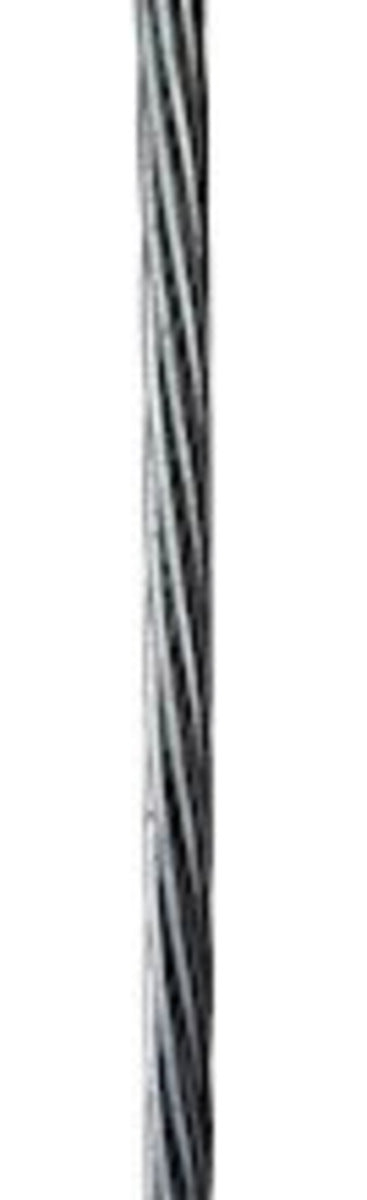 3M DBI SALA DBI/SALA 6152050 50' Lad-Saf Stainless Steel Cable Lifeline, Lad-Saf Swaged Cable