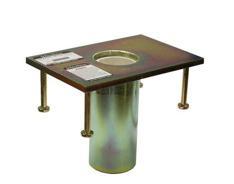 Falltech 65030CFZ Flush-mount Fixed Base Zinc for Confined Space Davit, Davit Systems and Bases