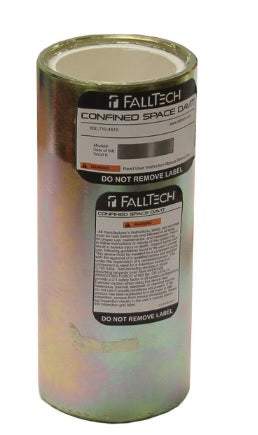 Falltech 65050CRZ Core-mount Fixed Zinc for Confined Space Davit, Davit Systems and Bases