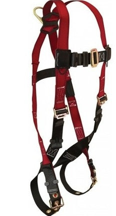 FallTech 7008 Tradesman Non-Belted Single D-Ring Harness, Bodywear