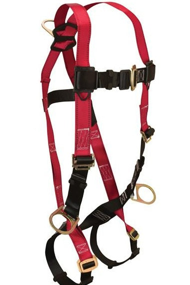 Falltech 7009 Tradesman Standard 3-D Full Body Harness, Bodywear