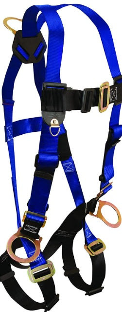 Falltech 7017SMFD Contractor FBH 4D Climbing Non-Belted Small/Medium, Body Harness