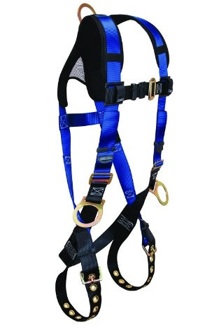 Falltech 7018BX/2X Contractor+ FBH 3D Standard Non belted TB Legs MB Chest, Body Harness