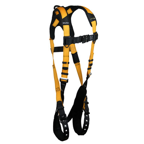 Falltech 7021B2X Journeyman Flex Standard Non-belted FBH 2X Alum 1D TB Legs/QC Chest, Body Harness