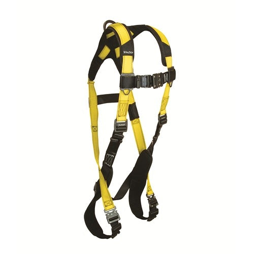 Falltech 7021BQC2X Journeyman FLEX Aluminum 3 D-rings Harness, Body Harness