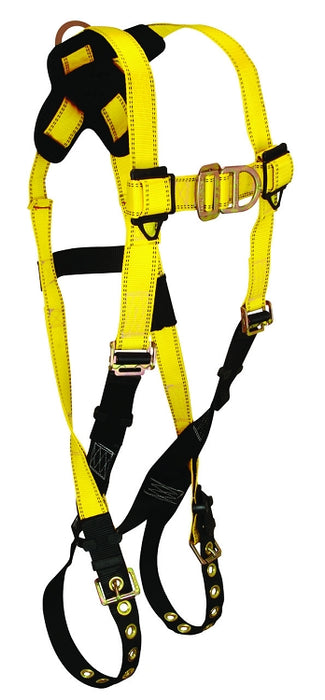 Falltech 7021FDXL Journeyman Flex Climbing Non-belted FBH XL Steel 1D+FD TB Legs MB Chest