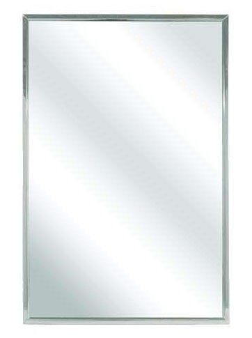 Bradley 781-048240 Mirror, Channel Frame, 48x24, Mirrors