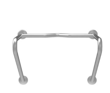 Bradley 8322-118000 Grab Bar, Concealed, 1-1/4 OD, Grab Bars