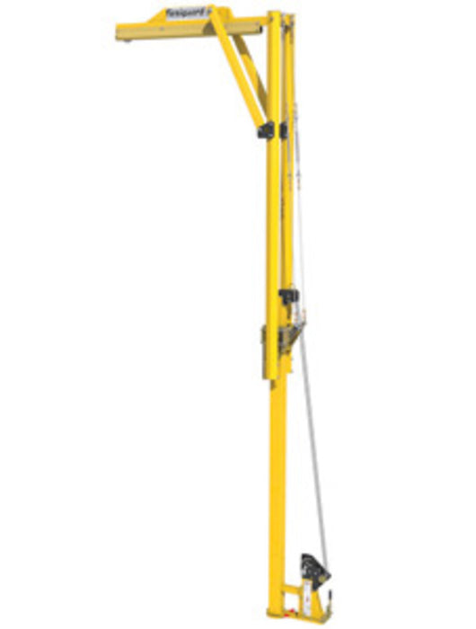 3M DBI-SALA Flexiguard Jib Adjustable Height Mast Anchor 8530557, 1 User, Yellow, 10 – 15 ft
