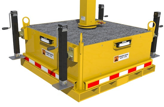 3M DBI SALA DBI/SALA 8530563 FlexiGuard Counterweight Base Jack Leveling Kit, Personal Protective Equipment