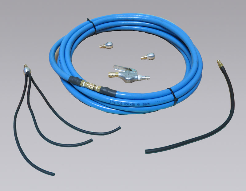 Nikro Industries Inc. Nikro 860845 25' Whip and Blast System 150-200 PSI, Compressed Air Cleaning Tools
