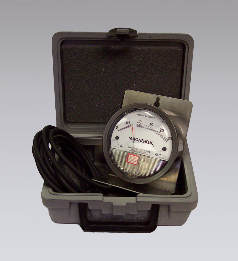 Nikro Industries Inc. Nikro 861230 Pressure Differential Gauge, Air Scrubbers / Negative Air Machines
