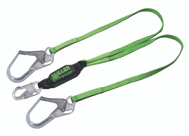 Miller 8798TR-Z7/6FTGN HP SofStop Two Legs Web Lanyard