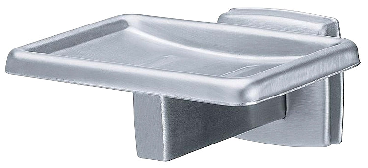 Bradley 9014-630000 Soap Dish, Satin Stainless, Surface, Soap Dishes
