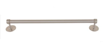 Bradley 908-120000 Towel Bar, Satin Stainless, Surface Mount, Towel Bars