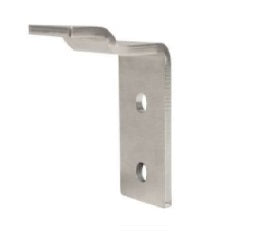 Bradley 9111-000000 Clothes Hook, Satin Stainless, Surface-Mounted, Hooks
