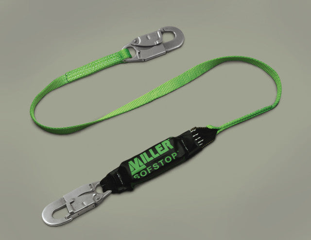 Miller 913TWLS-Z7/3FTGN HP SofStop Webbing Lanyard, Web Lanyard