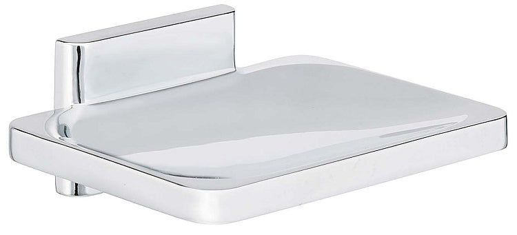 Bradley 921-600000 Soap Dish, Chrome Plated, Soap Dishes